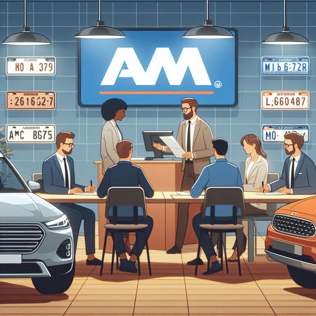 Proceso rápido de matriculación de coches